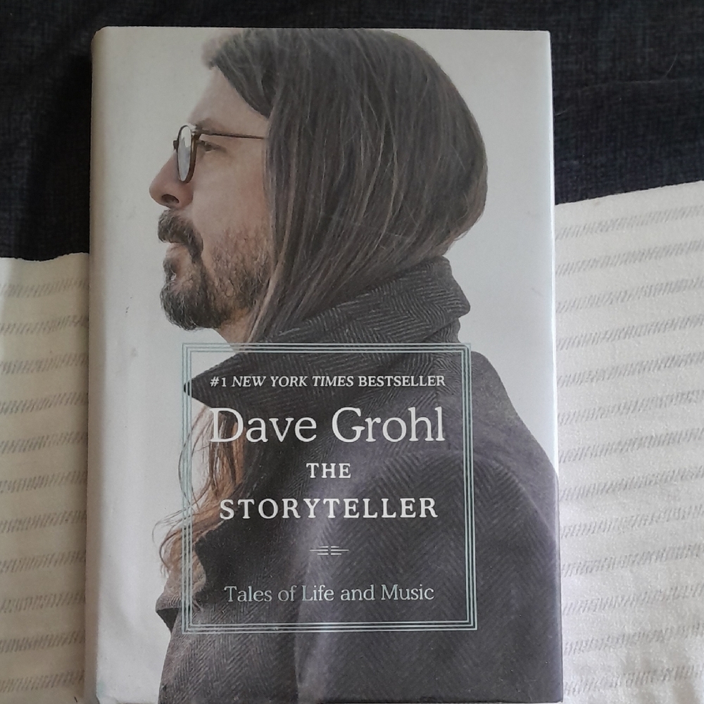 The Storyteller by Dave Grohl Hardcover Book